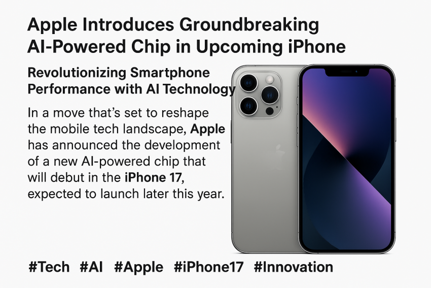Apple’s AI Leap: iPhone 17 Gets Smarter with A19 Chip
