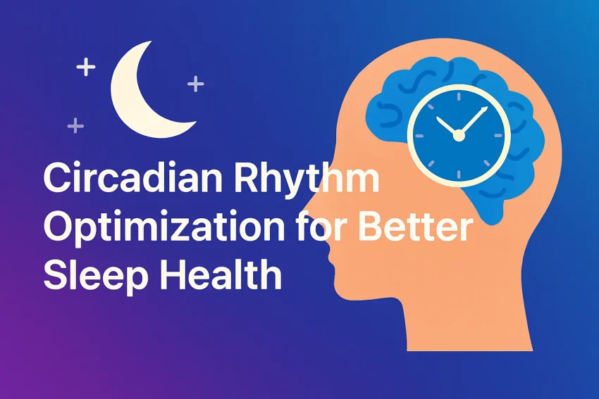 Circadian Rhythm Optimization for Better Sleep Health