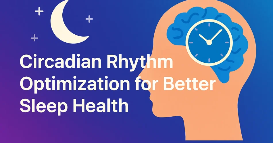 Circadian Rhythm Optimization for Better Sleep Health