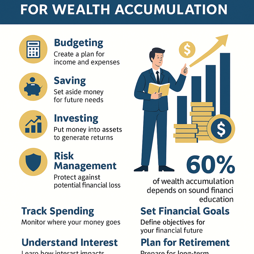 Financial Literacy: Building a Strong Foundation for Wealth Accumulation