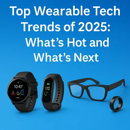 Top Wearable Tech Trends of 2025: What’s Hot and What’s Next