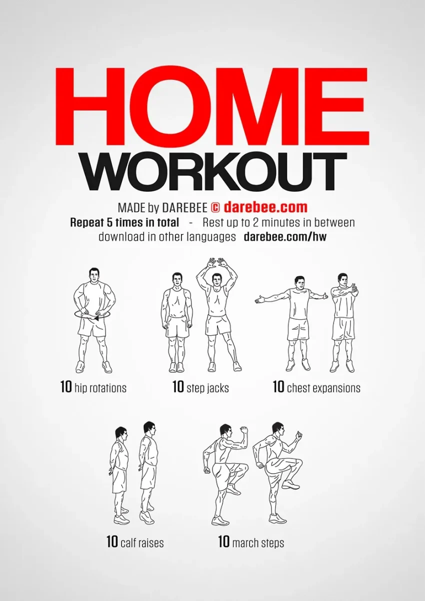 Home Workouts: Top 5 Routines for Every Fitness Level