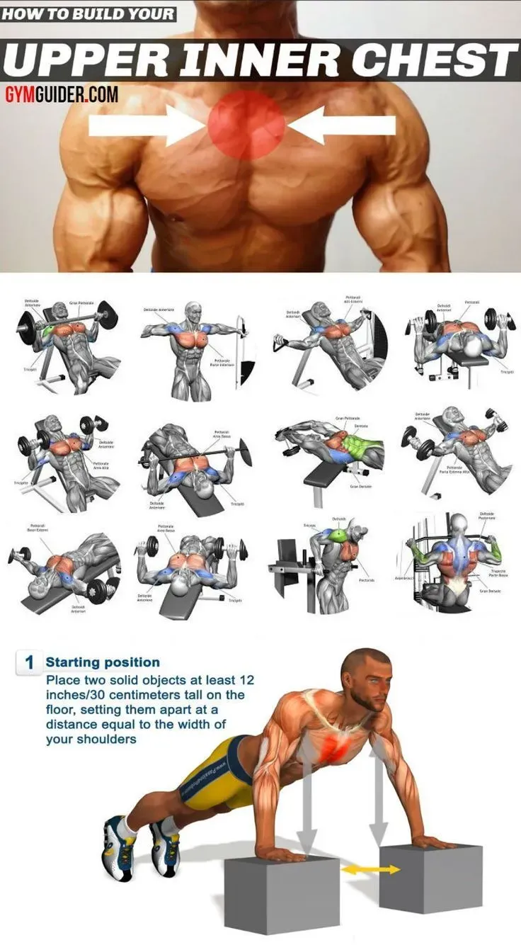 Inner Chest Workout: Best Exercises for Mass Gains