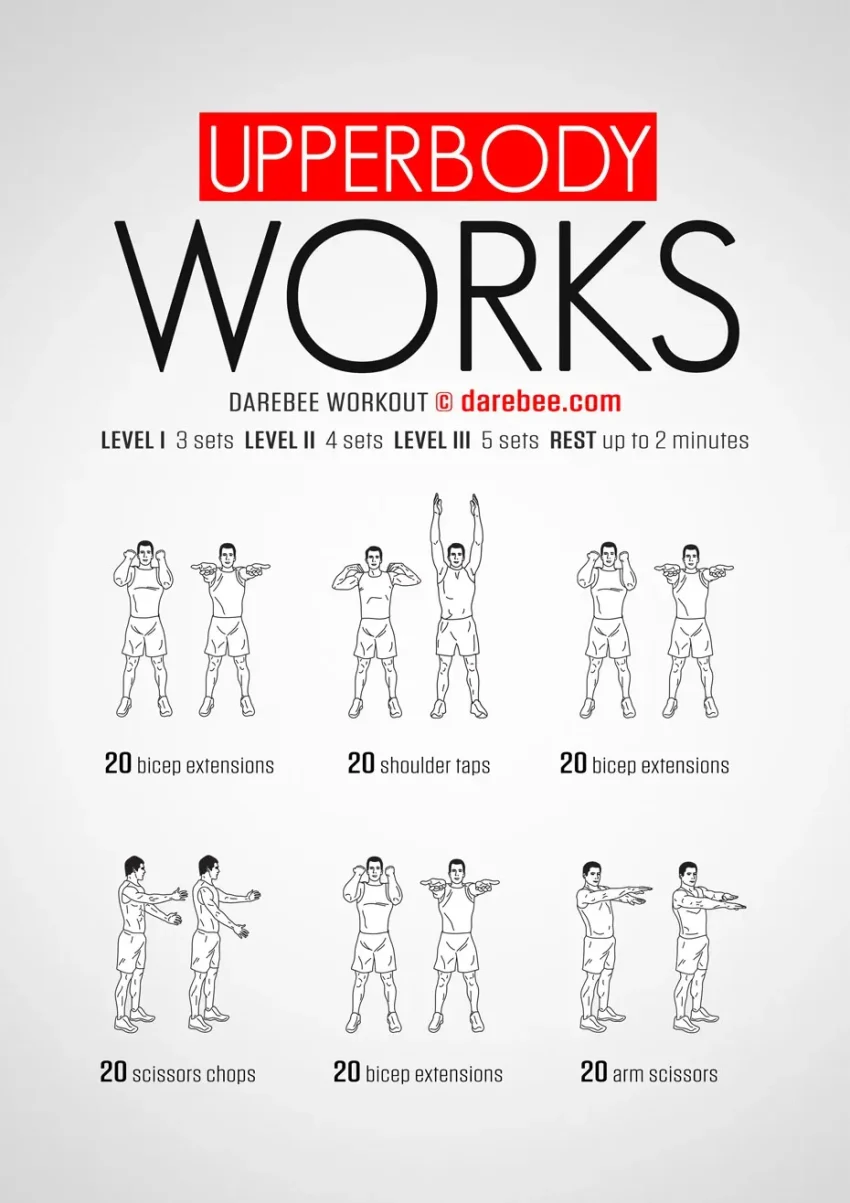 Upper Body Workout: Use Less Weight and More Volume