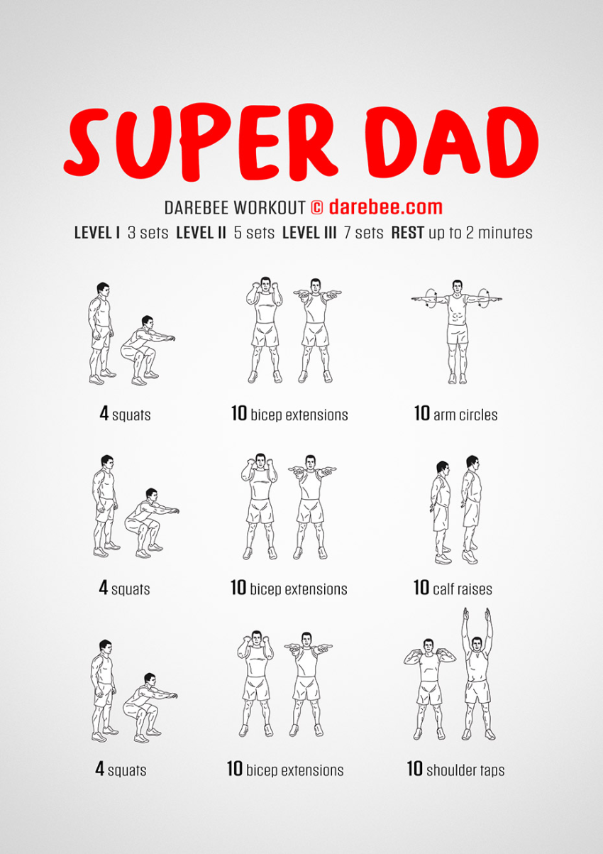 Dad Workout Routine: How I Resumed Fitness After Fatherhood