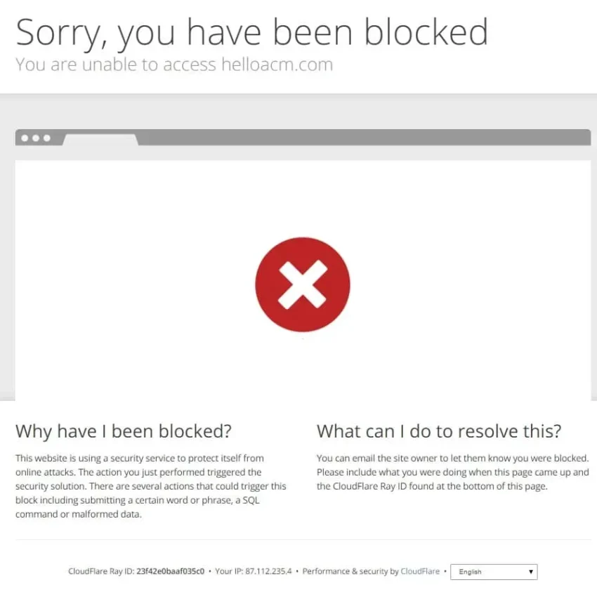 Cloudflare Block: How to Resolve Access Issues Effectively