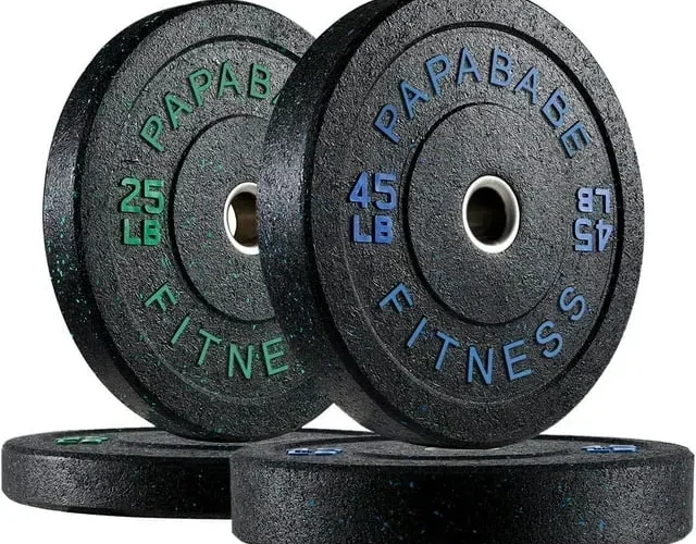 Crumb Rubber Bumper Plates: Durable High-Quality Gear