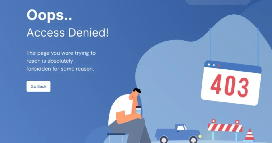403 Error: How to Troubleshoot Request Blocked Issues