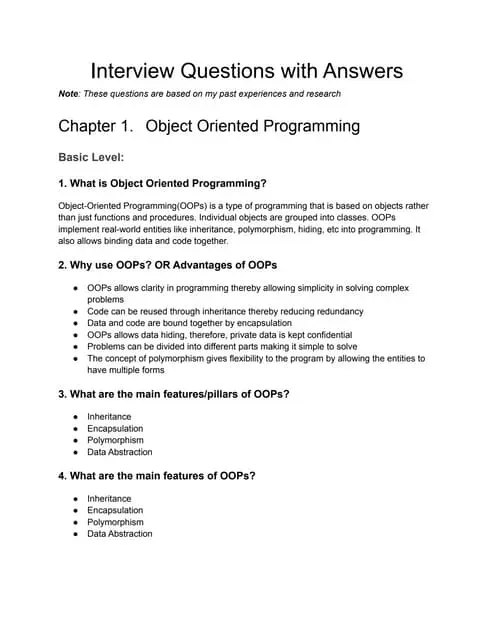 Software Engineer Interview Preparation: Ace Your Interview