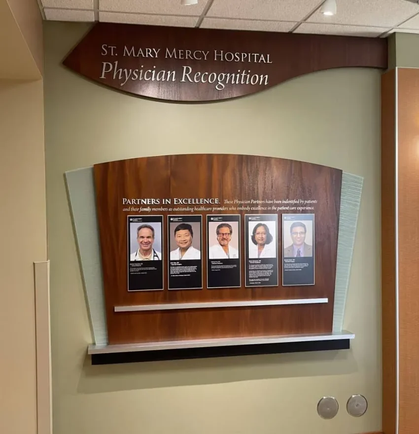Physician Memorial Wall Unveiled at Union Hospital
