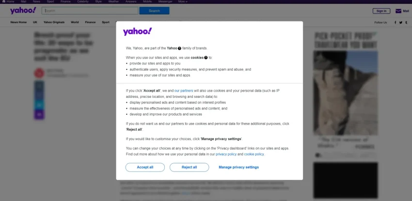 Yahoo Cookie Policy: Understanding Your Privacy Choices