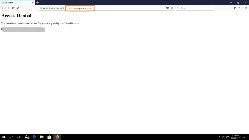 GoDaddy Access Denied: Troubleshooting Your IP Issues