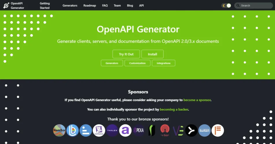 API Generators: A Comprehensive List of Options
