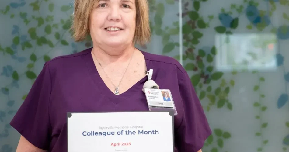 Memorial Health Colleague of the Month: Bambi Downing Shines