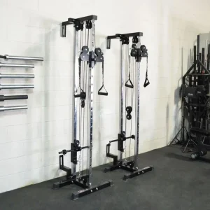 Wall Mounted Pulley Tower: Compact Gym Equipment Solution