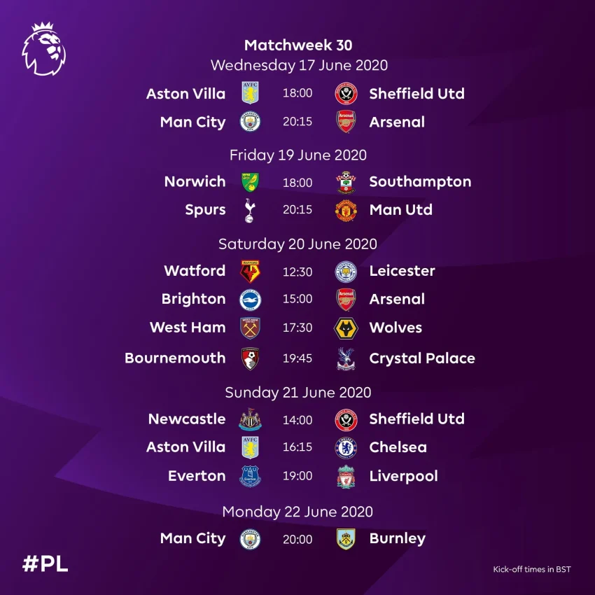 Premier League TV Schedule 2025/26: Complete Fixtures Guide