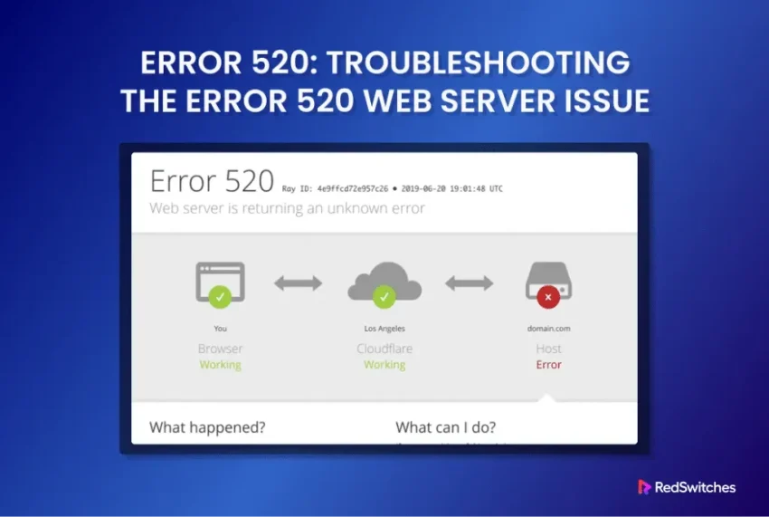 Error Code 520: Understanding Web Server Connection Issues