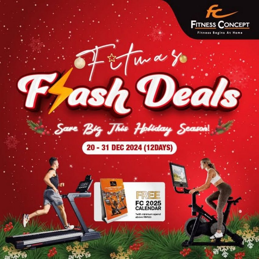 Fitmas Gym Sale: Enjoy Up to 65% Off on Equipment!