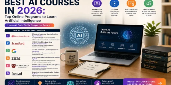 Best AI Courses in 2026: Top Online Programs to Learn Artificial Intelligence
