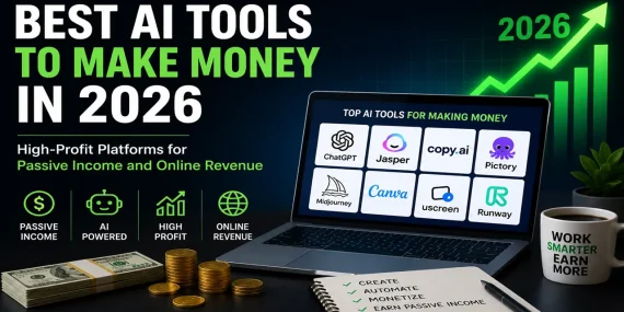 Best AI Tools to Make Money in 2026: High-Profit Platforms for Passive Income and Online Revenue