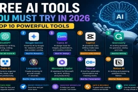 Free AI Tools You Must Try in 2026 (Top 10 Powerful Tools)