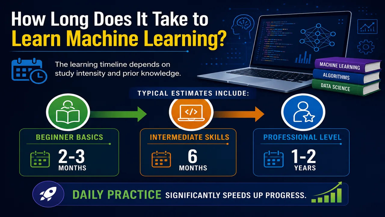 How Long Does It Take to Learn Machine Learning