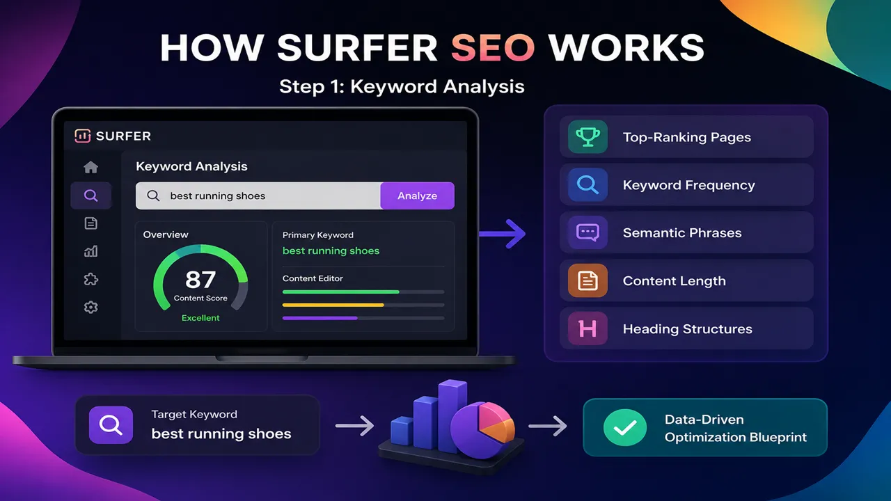 How Surfer SEO Works