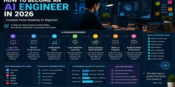 How to Become an AI Engineer in 2026: The Complete Beginner-to-Advanced Career Roadmap for Long-Term Success
