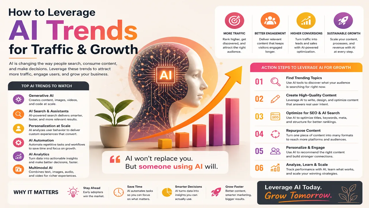 How to Leverage AI Trends for Traffic & Growth
