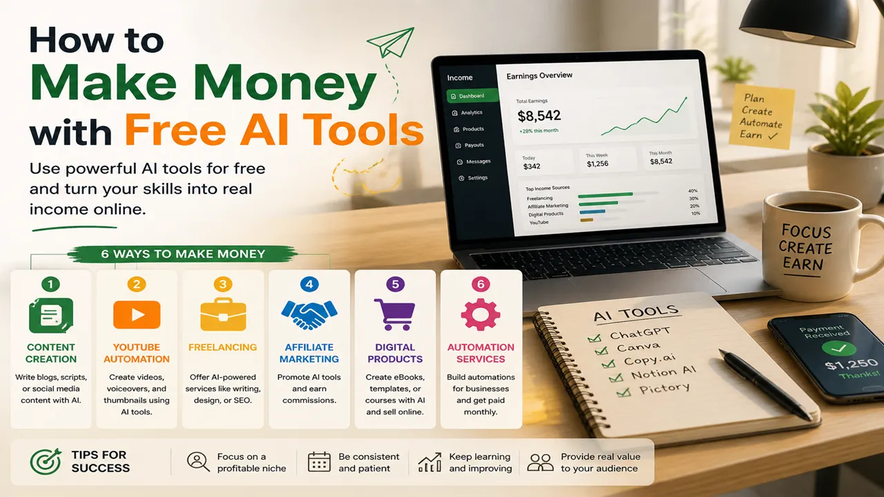 How to Make Money with Free AI Tools