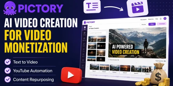 Pictory AI for Video Monetization