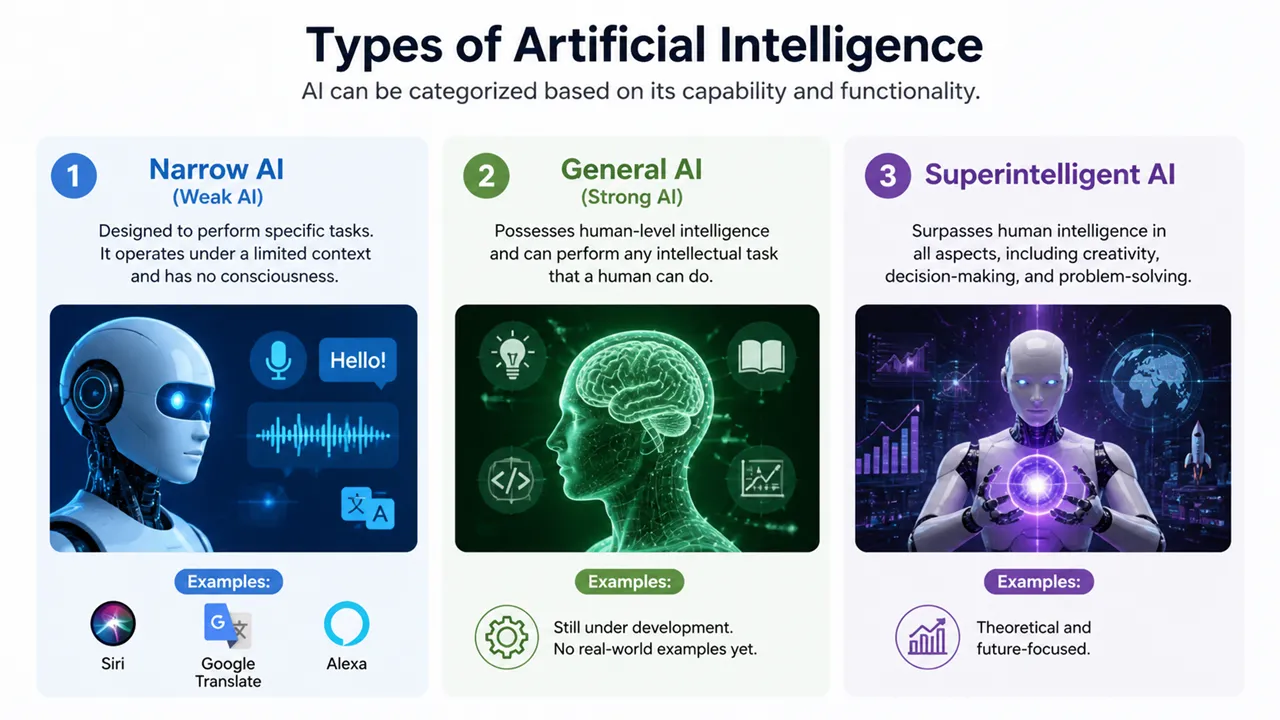 Types of Artificial Intelligence