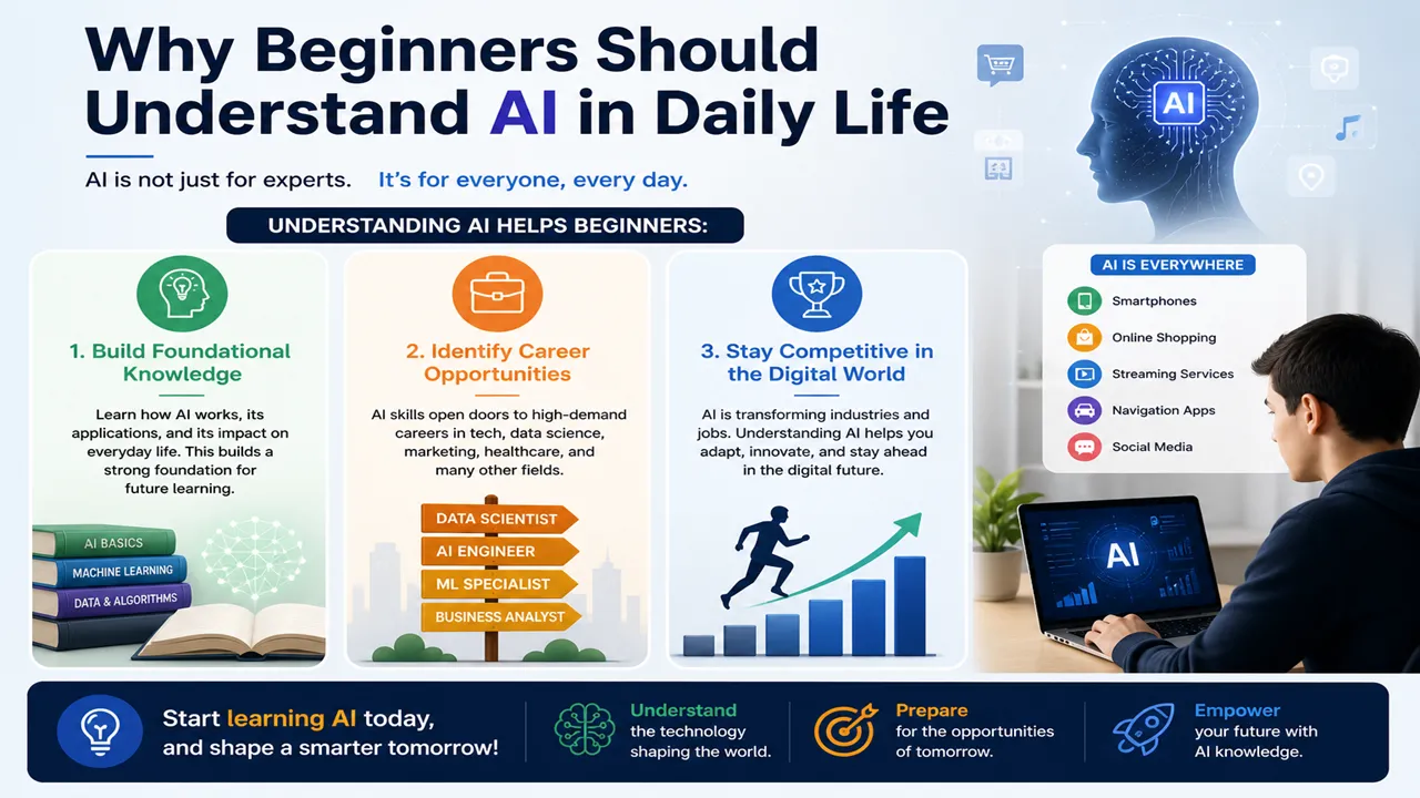 Why Beginners Should Understand AI in Daily Life